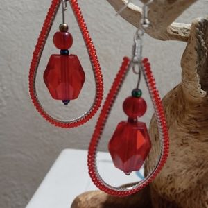 Handmade Seed Bead earring